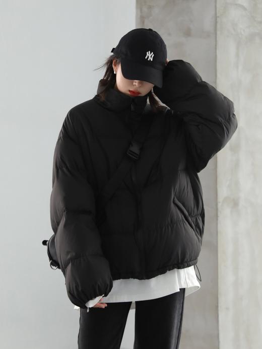 「4色可选！冬季新款」时尚简约面包服 短款羽绒棉服女 冬季宽松加厚保暖外套上衣 商品图3