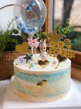 男孩天使奶油蛋糕 下单前请仔细阅读商品详情