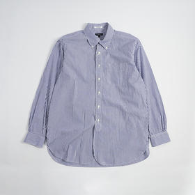 Engineered Garments BD Shirt 蓝白条纹19世纪复古长袖衬衫