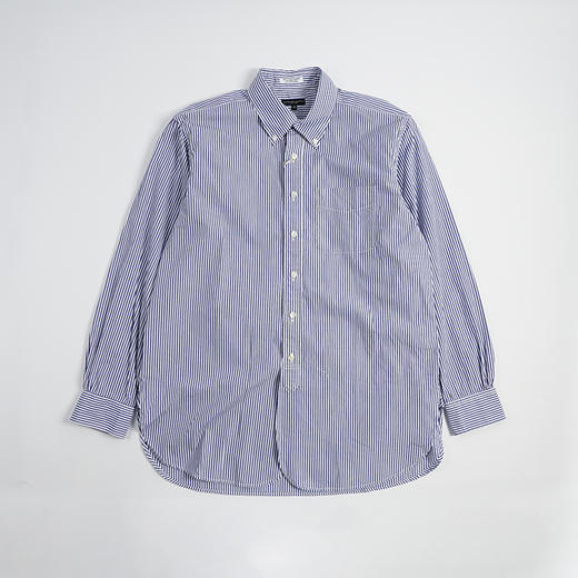 Engineered Garments BD Shirt 蓝白条纹19世纪复古长袖衬衫 商品图0