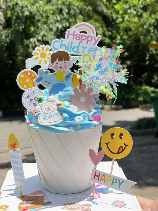 四寸六一儿童节奶油蛋糕 下单前请仔细阅读商品详情 商品图1