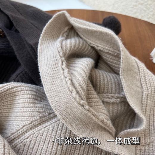 麻衣森活 亲子精灵帽羊毛毛衣外套（儿童款）[福利品] 商品图10