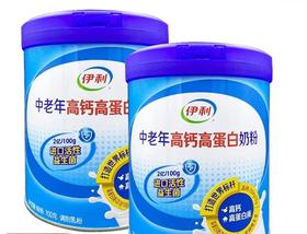 伊利中老年高钙蛋白粉奶粉