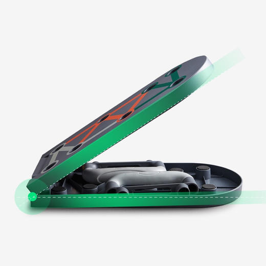 Keep 俯卧撑训练板 便携俯卧撑支架 多功能可调节家用健身器材 肌肉训练辅助器 商品图6