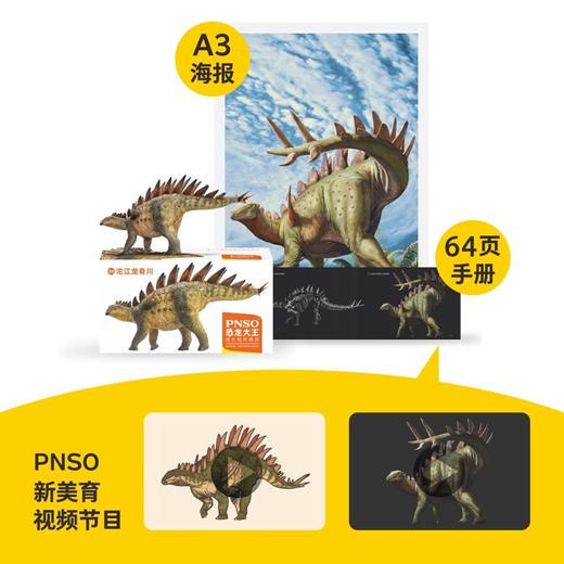 PNSO沱江龙奇川恐龙大王成长陪伴模型34 商品图4