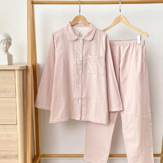 UCHINO内野 100%棉法兰绒情侣款家居服套装[福利品] 商品图0