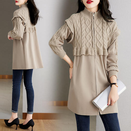 冬季时尚，气质优雅休闲外套HR-XXMS114 商品图1