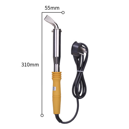 得力DL88200外热式恒温电烙铁弯头200W(黄) 商品图2