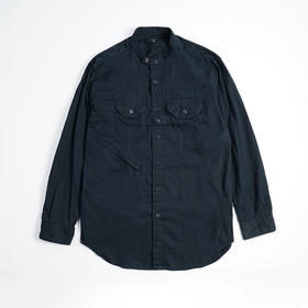 Engineered Garments Banded Collar Shirt 工装复古立领长袖衬衫