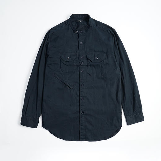 Engineered Garments Banded Collar Shirt 工装复古立领长袖衬衫 商品图0