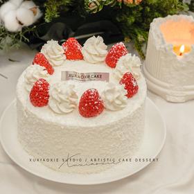 【草莓屋】白森林（外面白巧克力碎屑）