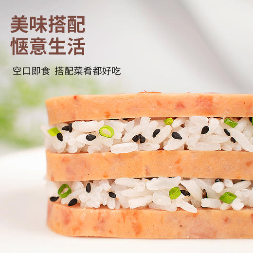 宣字 洞藏火腿午餐肉罐头 198g*3 商品图3