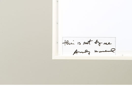 独角鹿西洋古董安迪·沃霍尔签名丝网版画《金宝汤罐头牛肉味》 商品图4