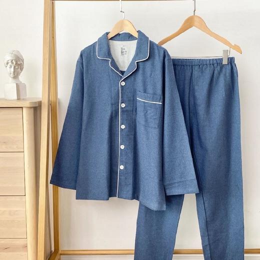 UCHINO内野 100%棉法兰绒情侣款家居服套装[福利品] 商品图5