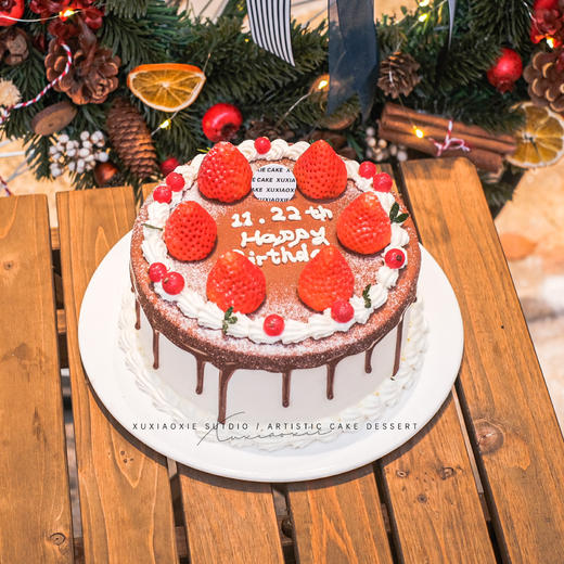 【草莓屋】韩式草莓（可写字） 商品图1