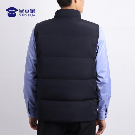 【魔术贴背心羽绒服】冬季羽绒马甲保暖背心内外两穿无袖棉服 商品图6