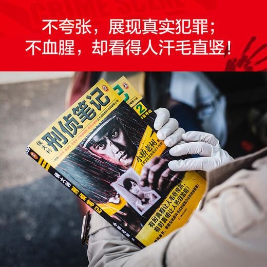 侯大力刑侦笔记1-3册套装 小桥老树 著 小说 商品图3