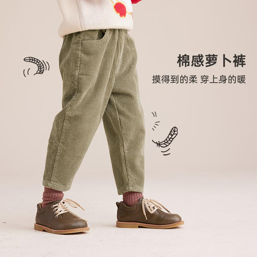 【新色升级 经典百搭】灯芯绒萝卜裤QBK003 商品图1