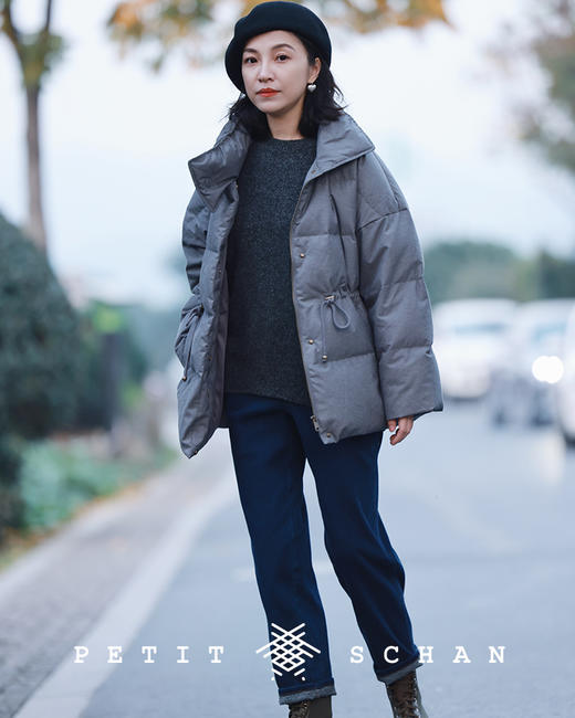 PETIT SCHAN小闪 CLO#157 warm jeans 暖绒牛仔 黑科技沁暖绒斜纹加绒秋冬牛仔 商品图8