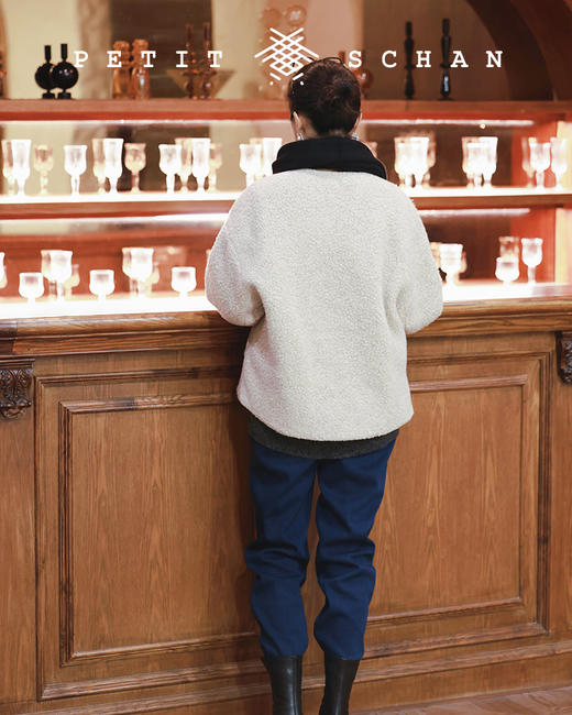 PETIT SCHAN小闪 CLO#157 warm jeans 暖绒牛仔 黑科技沁暖绒斜纹加绒秋冬牛仔 商品图7