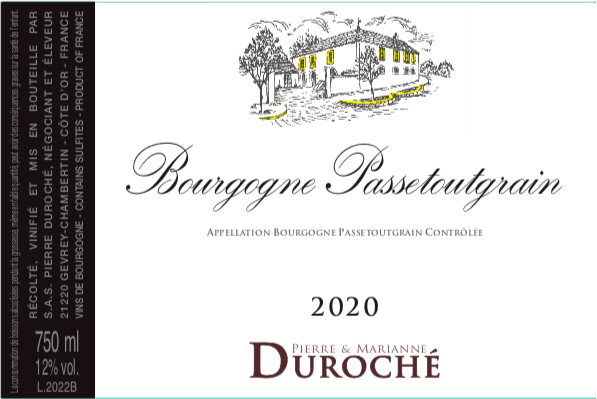 2020 Duroche, Passetoutgrain rouge【闪送】（65折）