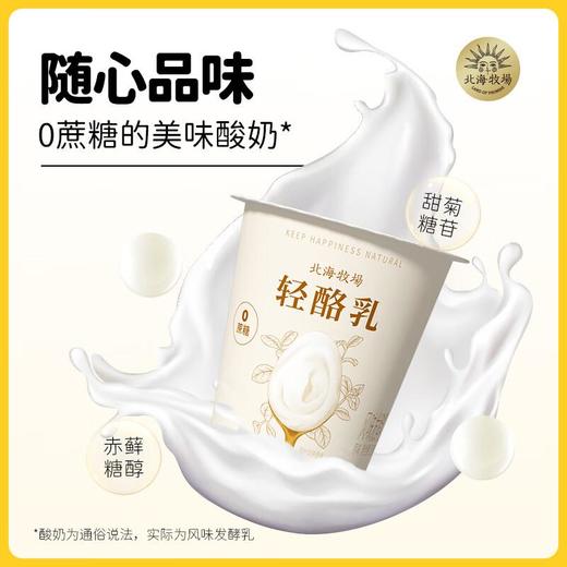 北海牧场轻酪乳酸奶100g*3/组 商品图2