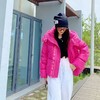 冬季连帽羽绒服女，加厚白鸭绒面包服韩版短款气质外套HR-9429519 商品缩略图8