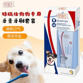 宠物牙膏牙刷套装牛肉味宠物牙齿口腔清洁狗狗牙刷/1套
