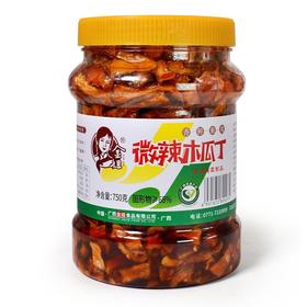 金姐微辣木瓜丁 750g/瓶