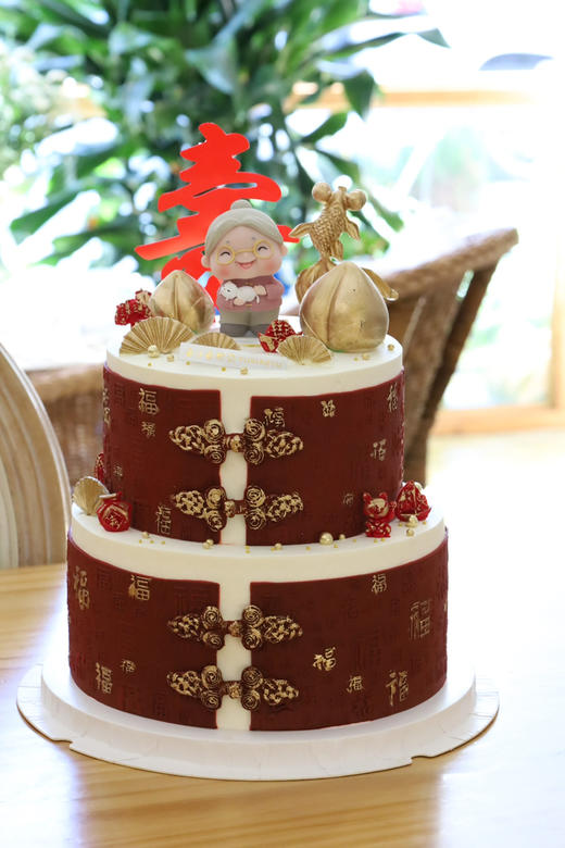 百福金鱼祝寿（图为8+6双层） 商品图2