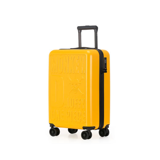 银座 航海王ONE PIECE行李箱 海贼王拉链旅行箱学生拉杆箱20英寸 男女通用 TSA密码锁A-9831 商品图0