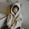 麻衣森活 亲子精灵帽羊毛毛衣外套（儿童款）[福利品] 商品缩略图1