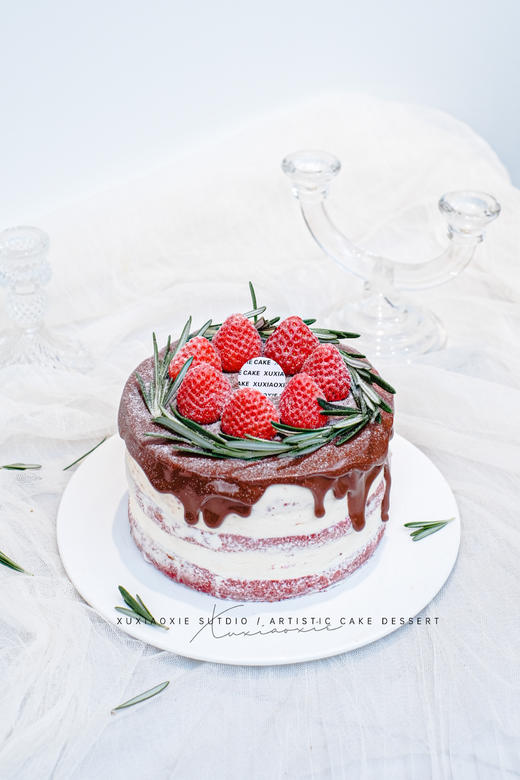 【草莓屋】白脱老奶油裸蛋糕（奶油霜口感浓郁厚重） 商品图2