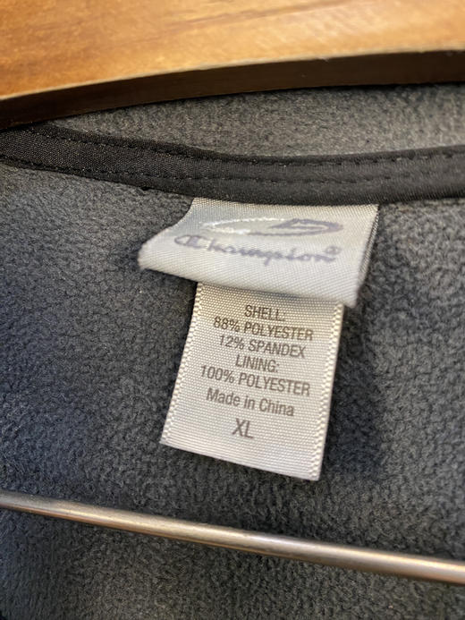 Champion 冠军旗下高性能品牌 C9 抓绒 软壳复合材料 运动外套 _SJK(XL) 商品图2