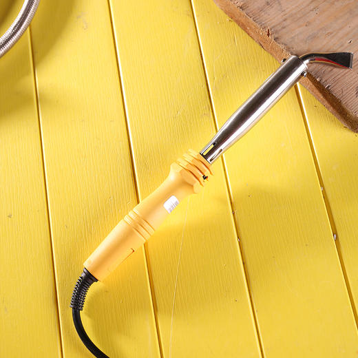 得力DL88150外热式恒温电烙铁弯头150W(黄) 商品图4