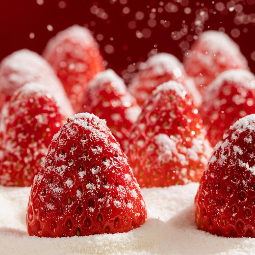 【雪顶草莓物语】鲜切草莓，融入软糯芋泥， 带来迷人芬芳。（赣州） 商品图2