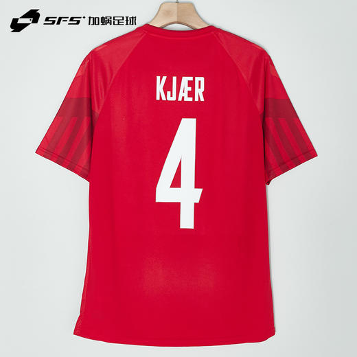 【连印号】SFS Hummel正品2022世界杯丹麦主场球衣球员版短袖埃里克森足球服 商品图1