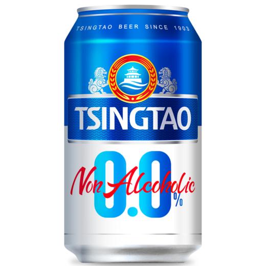 青岛啤酒0.0%无醇啤酒330ml*24瓶 商品图2