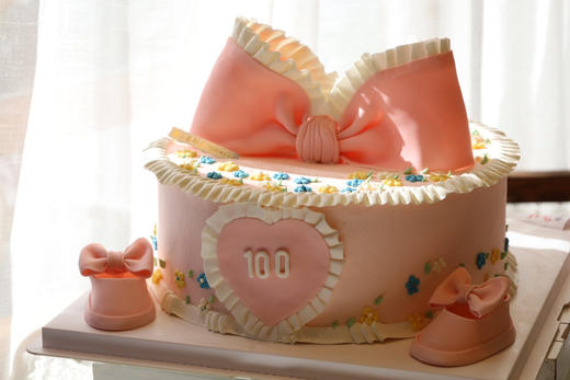 粉色系女宝宝蝴蝶结（图为10寸） 商品图2