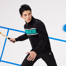 卡尔美立领针织运动外套男秋季新款开衫上衣运动服夹克