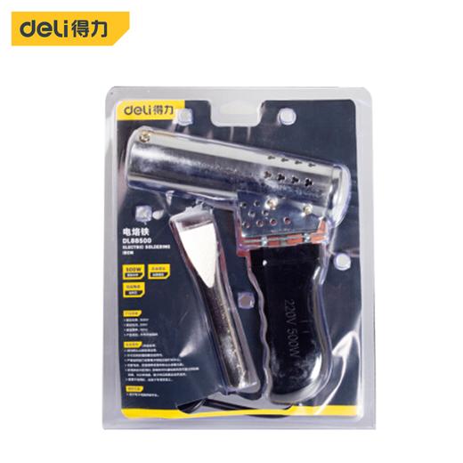 得力DL88500外热式恒温电烙铁弯头500W(黄) 商品图0