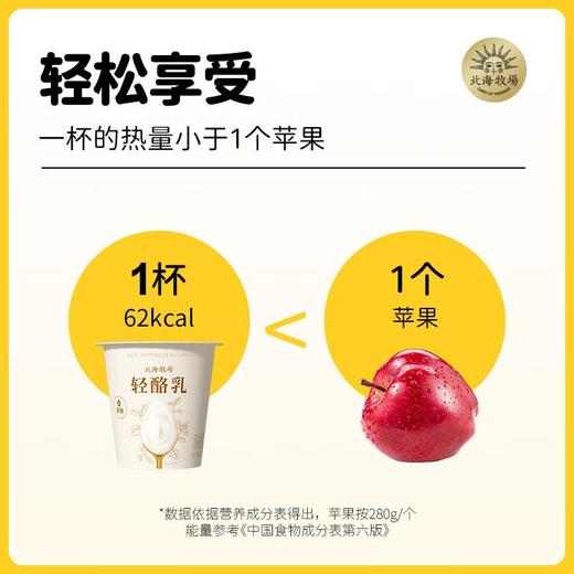 北海牧场轻酪乳酸奶100g*3/组 商品图4