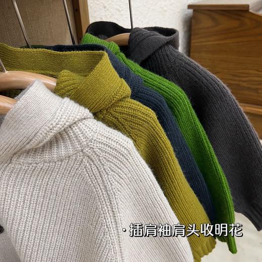 麻衣森活 亲子精灵帽 羊毛毛衣外套（成人款）[福利品] 商品图10