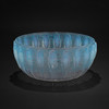 独角鹿西洋古董法国LALIQUE莱俪PERRUCHES款鹦鹉蓝色欧泊水晶盆 商品缩略图0