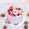 【草莓屋】红宝石（红丝绒戚风胚➕莓果夹心和奶油） 商品缩略图0