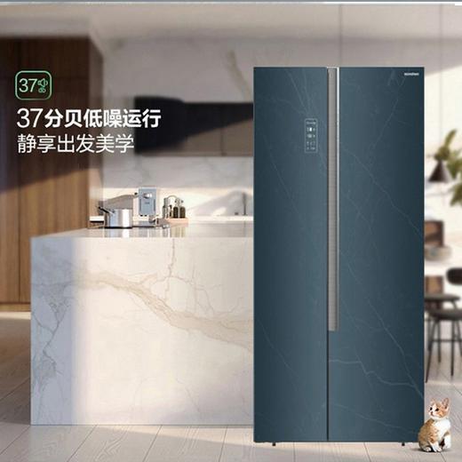 容声(Ronshen)641L对开门双开变频超薄无霜家用冰箱BCD-641WRS2HPGA 商品图4