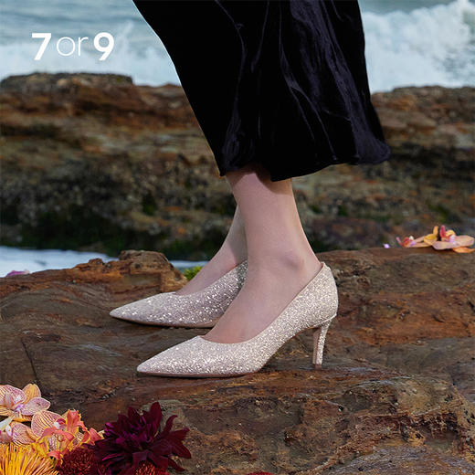 7or9婚鞋-荔枝气泡水 商品图1