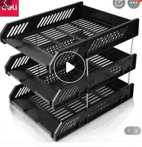 办公用品 三层文件架(普）