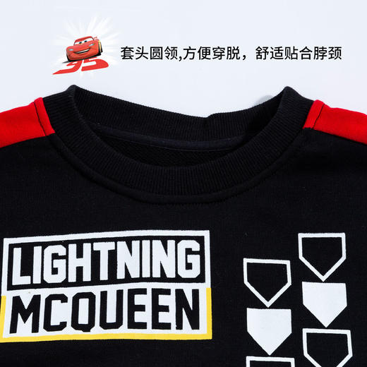 【商场同款】迪士尼童装男童套头卫衣卡通麦昆酷帅时尚男宝上衣 商品图7