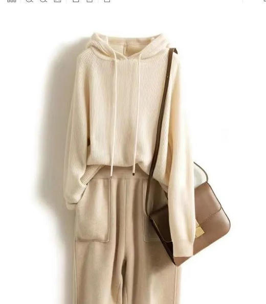 【限时折扣】哥弟同款连帽针织衫 商品图6